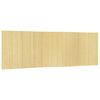 vidaXL Skilr&uacute;m Lj&oacute;s N&aacute;tt&uacute;ruleg Breidd 600 cm H&aelig;&eth; 165 cm Bambus