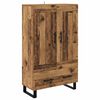vidaXL H&aacute;bor&eth; Gamall vi&eth;ur 69,5 x 31 x 115 cm Samsettur vi&eth;ur