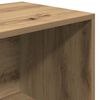 vidaXL Skógeymslubekkur Artisan Oak 105x35x35 cm Hannaður viður