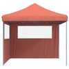 vidaXL Veislutjald terracotta 292 x 292 x 315 cm Oxford efni