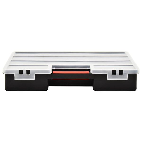 vidaXL Verkf&aelig;rakassar 2 stk me&eth; Stillanlegum Hirslum 460x325x80 mm