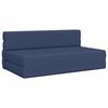 vidaXL Faldandi s&oacute;fi sem r&uacute;m Bl&aacute;r 203 x 152 x 15 cm d&uacute;kur