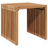 vidaXL Gar&eth;s&iacute;&eth;abor&eth; Br&uacute;nn 45 x 42,5 x 45 cm Solid teak vi&eth;ur