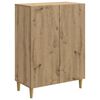 vidaXL Vi&eth;beinteyfla Handverkseik 66 x 34,5 x 90 cm Samsettur vi&eth;ur