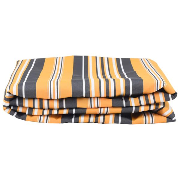 vidaXL Ver&ouml;ndarskyggni skipti Gulur og Gr&aacute;r 1000 x 160 cm