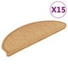 vidaXL &THORN;repamottur Sj&aacute;lfl&iacute;mandi S&iacute;sal&uacute;tlit 15 stk. 65x21x4 cm S&iacute;sal