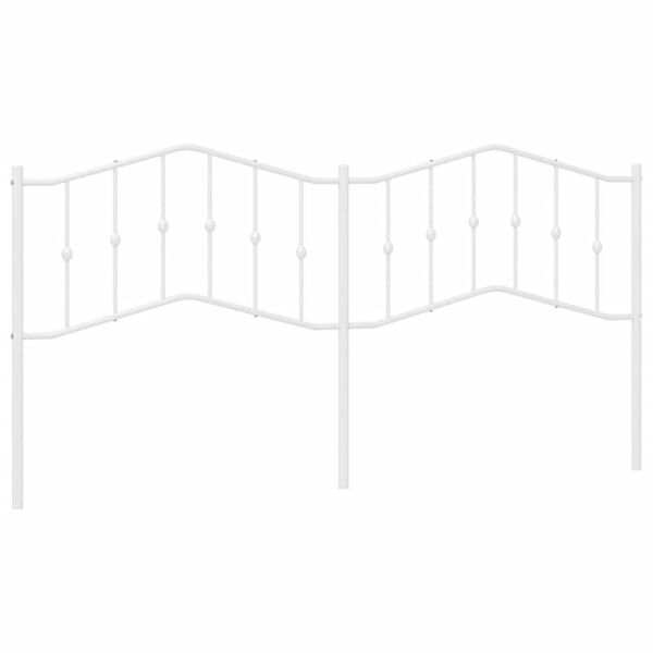 vidaXL H&ouml;fu&eth;gafl &uacute;r M&aacute;lmi Hv&iacute;tur 193 cm