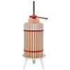 vidaXL &Aacute;vaxta og V&iacute;npressa me&eth; taupoka 30 L Eikarvi&eth;ur