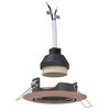 vidaXL Spotlight 6 pcs copper 9 x 9 x 2.5 cm metal