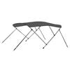 vidaXL 3 Boga Bimini Skyggni Reykgr&aacute;tt 183x160x137 cm