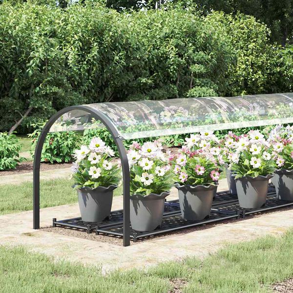 vidaXL T&aelig;rt presenning me&eth; eylum 1x5 m PVC