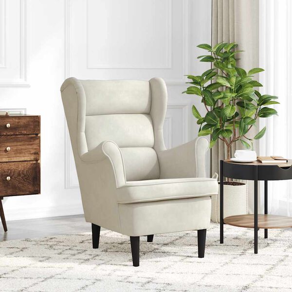 vidaXL H&aelig;gindast&oacute;ll Rj&oacute;mahv&iacute;tt Flauel