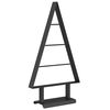 vidaXL Metal j&oacute;latr&eacute; me&eth; standi Svartur 60 cm St&aacute;l