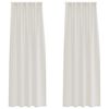 vidaXL Voile gard&iacute;na 2 pcs Rj&oacute;malitur 260 x 140 cm P&oacute;l&yacute;ester