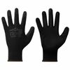 vidaXL Vinnuhanskar 24 pcs Svartur 8 / m P&oacute;l&yacute;ester