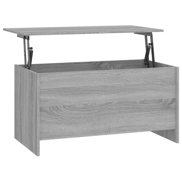 vidaXL S&oacute;fabor&eth; Gr&aacute;tt Sonoma 102x55,5x52,5 cm Samsettur Vi&eth;ur