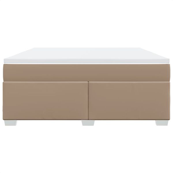 vidaXL H&oacute;lfa&eth; Springr&uacute;m Mj&oacute;lkurkaffilita&eth; 180x200 cm Gervile&eth;ur