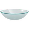 vidaXL Handlaug Hert Gler 42 cm Matt