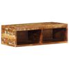 vidaXL Vegghengdur sj&oacute;nvarpssk&aacute;pur 60x30x19 cm Solid Wood Endurunni&eth;