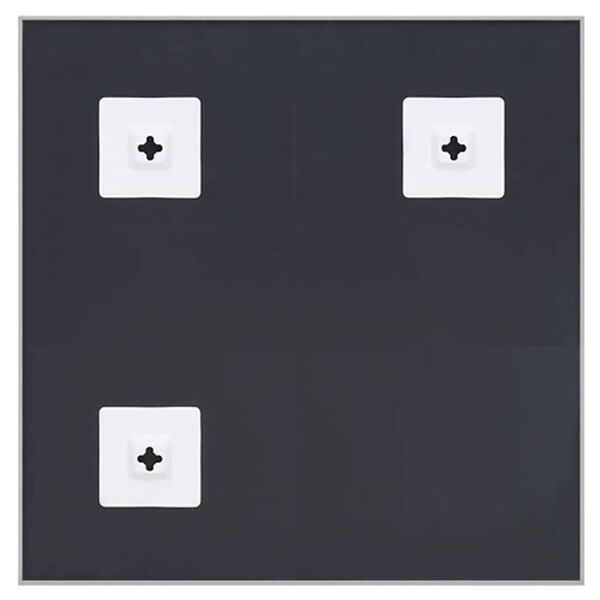 vidaXL Spegill Silfurlita&eth;ur 60x60 cm