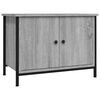 vidaXL Sj&oacute;nvarpssk&aacute;pur Hur&eth;um Gr&aacute;r Sonoma 60x35x45 cm Samsettur Vi&eth;ur