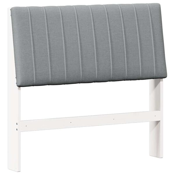 vidaXL B&oacute;lstru&eth; r&uacute;mgafl Lj&oacute;sgr&aacute;r 100 cm Solid furuhikk