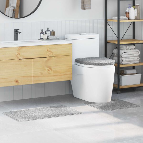 vidaXL Rennslisvarna&eth; ba&eth;mottusett 3 pcs Gr&aacute;r PP