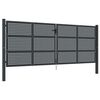 vidaXL Gar&eth;hli&eth; antras&iacute;t 400x150 cm st&aacute;l