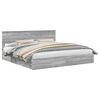 vidaXL Geymslu R&uacute;m me&eth; sk&uacute;ffu Gr&aacute;r Sonoma 200 x 200 cm Samsettur vi&eth;ur