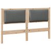 vidaXL H&ouml;f&eth;agafl Anna&eth; Br&uacute;nn 150 cm Gegnheil fura