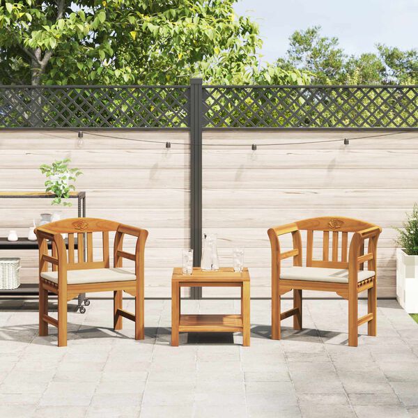 vidaXL R&oacute;sabekkur N&aacute;tt&uacute;rulegt 68,5 x 46 x 82,5 cm Hrein akas&iacute;utr&eacute;