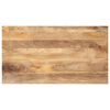 vidaXL Bor&eth;plata 100x70x2,5 cm R&eacute;tthyrnd Solid Wood Mang&oacute;