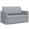 vidaXL Skemmtir&uacute;m 110cm Lj&oacute;sgr&aacute;r d&uacute;kur