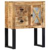 vidaXL Skenkur 60x30x76 cm Gegnheill Mang&oacute;vi&eth;ur
