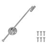 vidaXL Draga Hlj&oacute;&eth;t&aelig;ki M&aacute;lmhnippur 12 pcs Silfur 190 mm M&aacute;lmur
