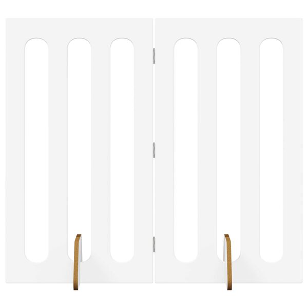 vidaXL Fleks&iacute;bel g&aelig;lud&yacute;rahli&eth; 2 pcs Hv&iacute;t 100,5 x 38 x 90 cm