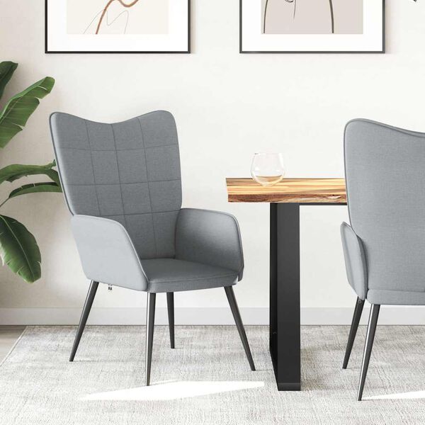 vidaXL H&aelig;gindast&oacute;ll Lj&oacute;sgr&aacute;r Tau&aacute;kl&aelig;&eth;i