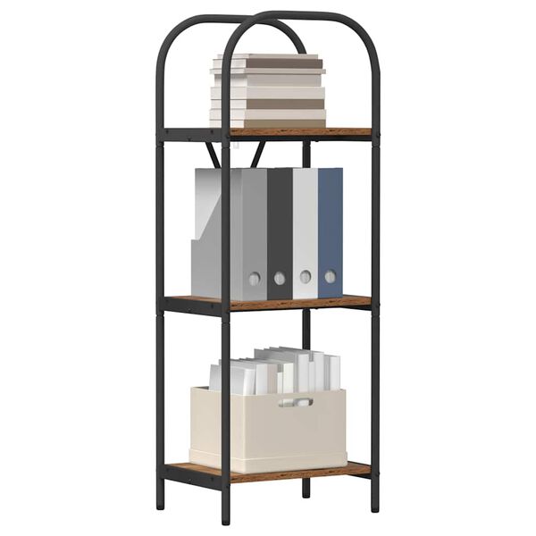 vidaXL Hilla Gamalt timbur 40 x 30 x 109 cm Samsettur vi&eth;ur