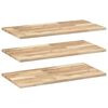 vidaXL Vegghilla 2 stk 60x40x2 cm &Oacute;me&eth;h&ouml;ndla&eth;ur Gegnheill Akas&iacute;uvi&eth;ur