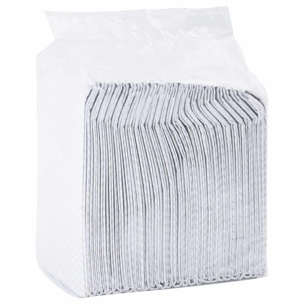 vidaXL Efnish&aacute;&eth; hundap&uacute;&eth;i 50 pcs Svartur og Hv&iacute;tt 120 x 80 cm