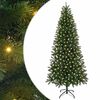 vidaXL Gervi j&oacute;latr&eacute; me&eth; 300 LED me&eth; standi Gr&aelig;nn 210 cm PE og PVC