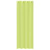 vidaXL Voile Gluggatj&ouml;ld me&eth; Grommets 2 stk Apple Green 140x300 cm