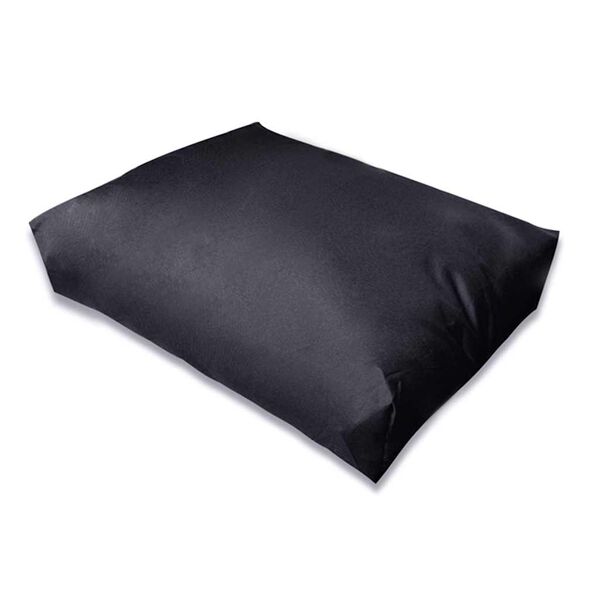 vidaXL Pallur sófa púði 13 pcs Svartur 120 x 80 x 10 cm dúkur
