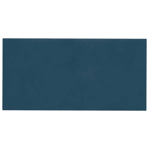 vidaXL Veggh&ouml;fu&eth;p&uacute;&eth;i 12 pcs Bl&aacute;r 30 x 15 cm Flauel