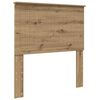 vidaXL H&ouml;f&eth;agafl me&eth; h&ouml;fu&eth;gafl Artisan Eik 90 cm Samsettur vi&eth;ur