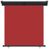vidaXL Svalaskjólveggur 175x250 cm Rauður