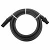 vidaXL Sogslanga me&eth; PVC Tengjum Sv&ouml;rt 26 mm 10 m PVC