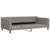 vidaXL Svefns&oacute;fi M&oacute;gr&aacute;r 100x200 cm Efnis&aacute;kl&aelig;&eth;i
