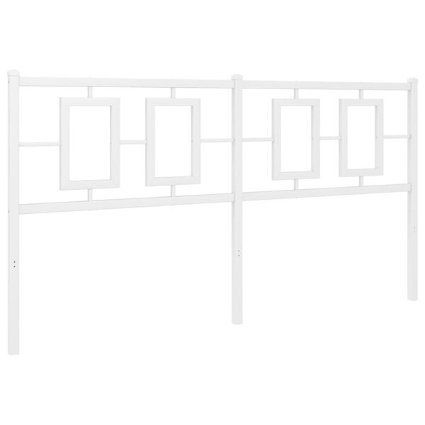 vidaXL H&ouml;fu&eth;gafl &uacute;r M&aacute;lmi Hv&iacute;tur 160 cm