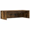 vidaXL Veggfest skrifbor&eth; Rau&eth;-eik 100 x 45 x 30 cm Samsettur vi&eth;ur